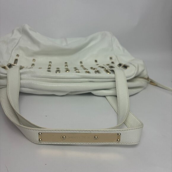 JIMMY CHOO DESSY LEATHER BAG - Picture 3 of 9